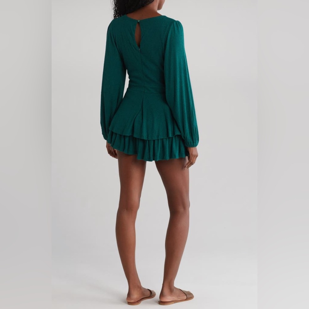 Lulus Rib Tiered Romper - Picture 2 of 2